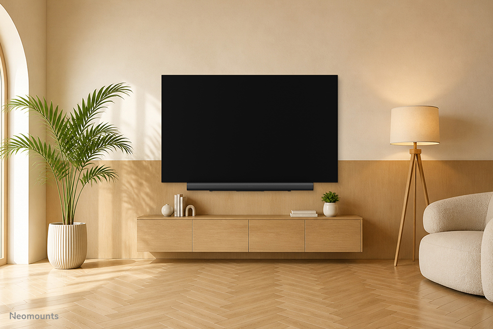 Neomounts AV35-727BL1 TV mount for Sonos Arc & Arc Ultra - easy installation - black